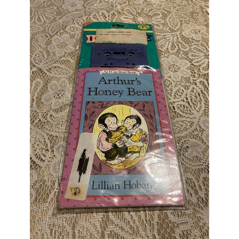 Arthur's Honey Bear An I Can Read Paperback Book With Cassette 1990 Rare New